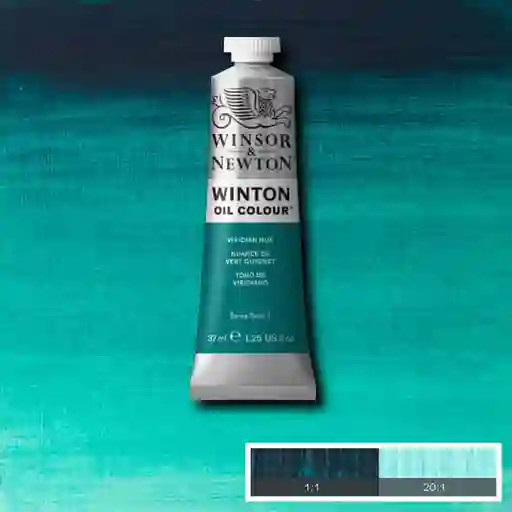 Oleo Winsor And Newton Winton 696 Viridiano 37 Ml