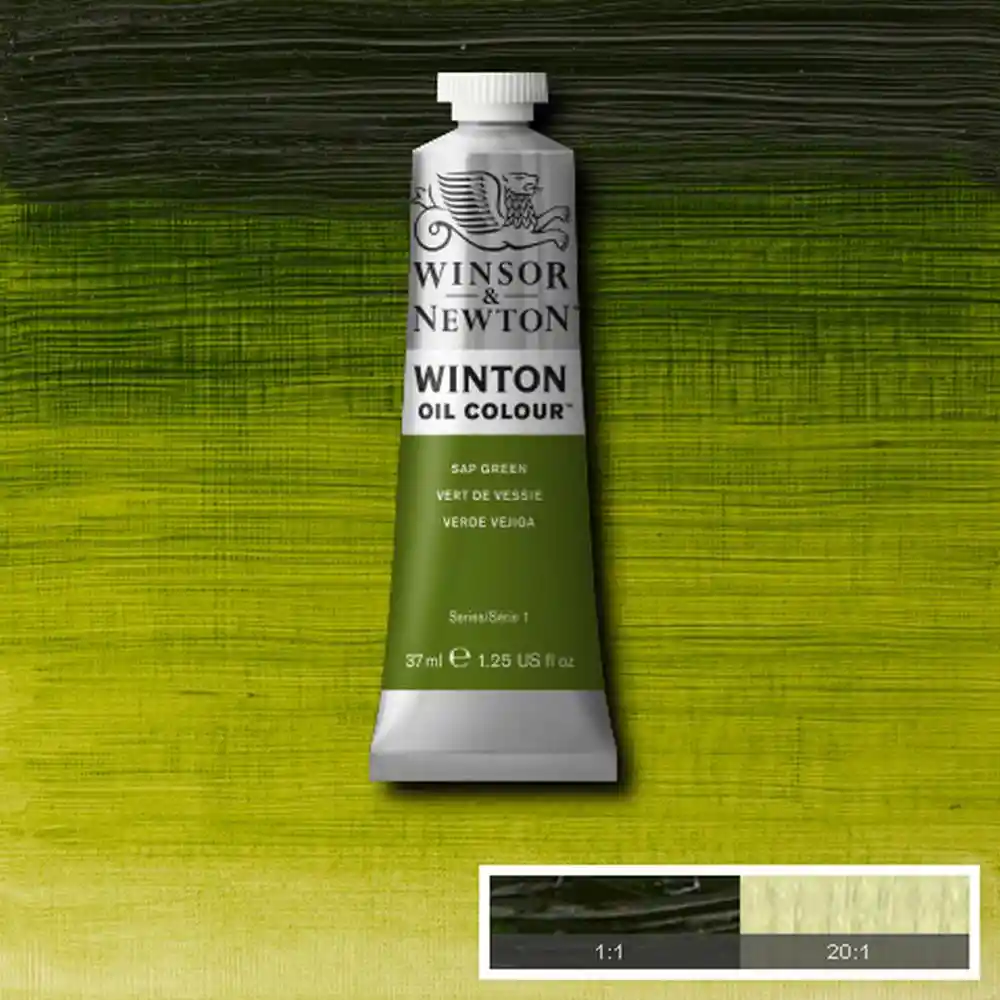 Oleo Winsor And Newton Winton 599 Verde Vejiga 37 Ml