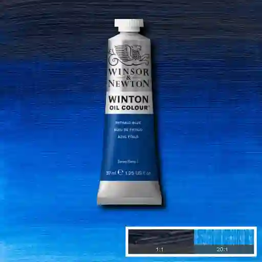 Oleo Winsor And Newton Winton 516 Azul Ftalo 37 Ml