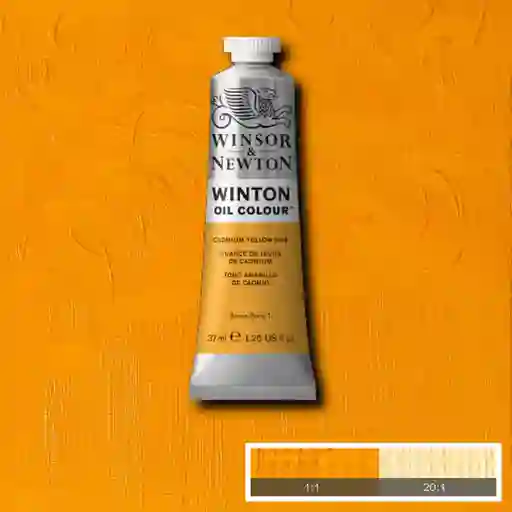 Oleo Winsor And Newton Winton 109 Amarillo Cadmio 37 Ml