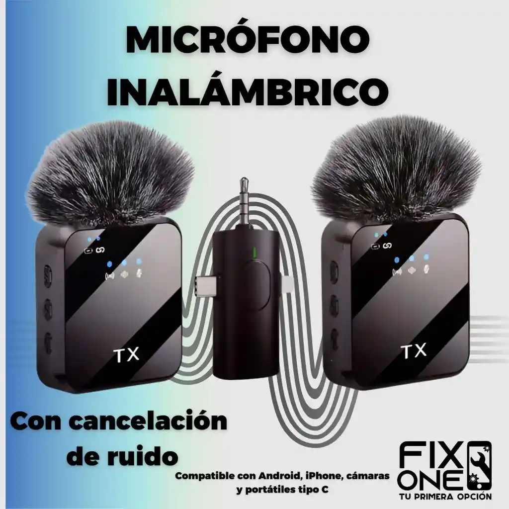 Micrófono Inalámbrico F11-2 3 En 1