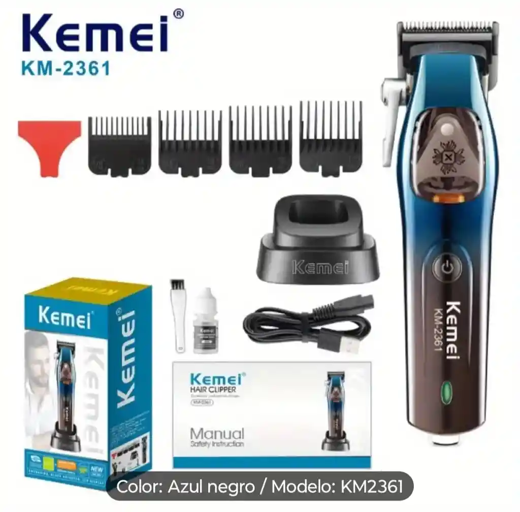 Maquina De Corte Profesional Kemei 2361