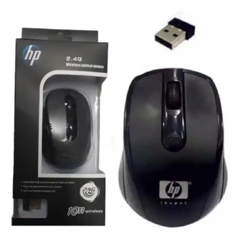 Mouse Óptico Hp 2,4g Ajustable 4 Botones Nuevo