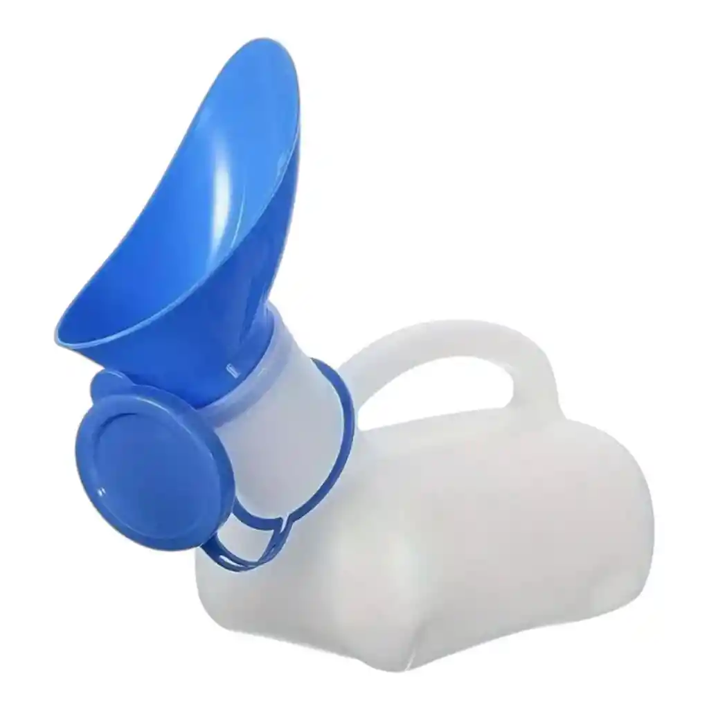 Pato Orinal Plastico Portatil Viaje Paseo Adulto Mayor Anciano 1 Litro Camping Portatil Hombre Mujer