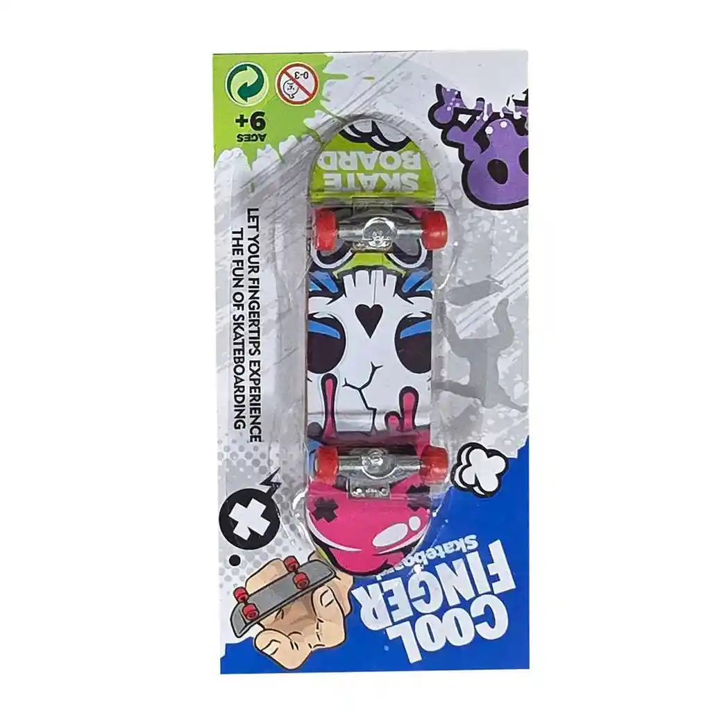 Patineta Dedos Mini Coleccion Juguete Niños X 4 Unidades