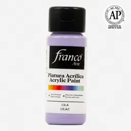 Pintura Acrílica Franco Arte Lila 60 Ml