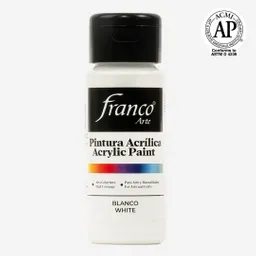 Pintura Acrílica Franco Arte Blanco 60 Ml