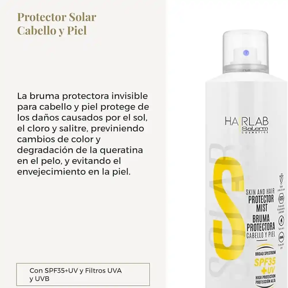 Harlab Salerm Protector Mist Bruma Protectora Cabello Y Piel 200ml