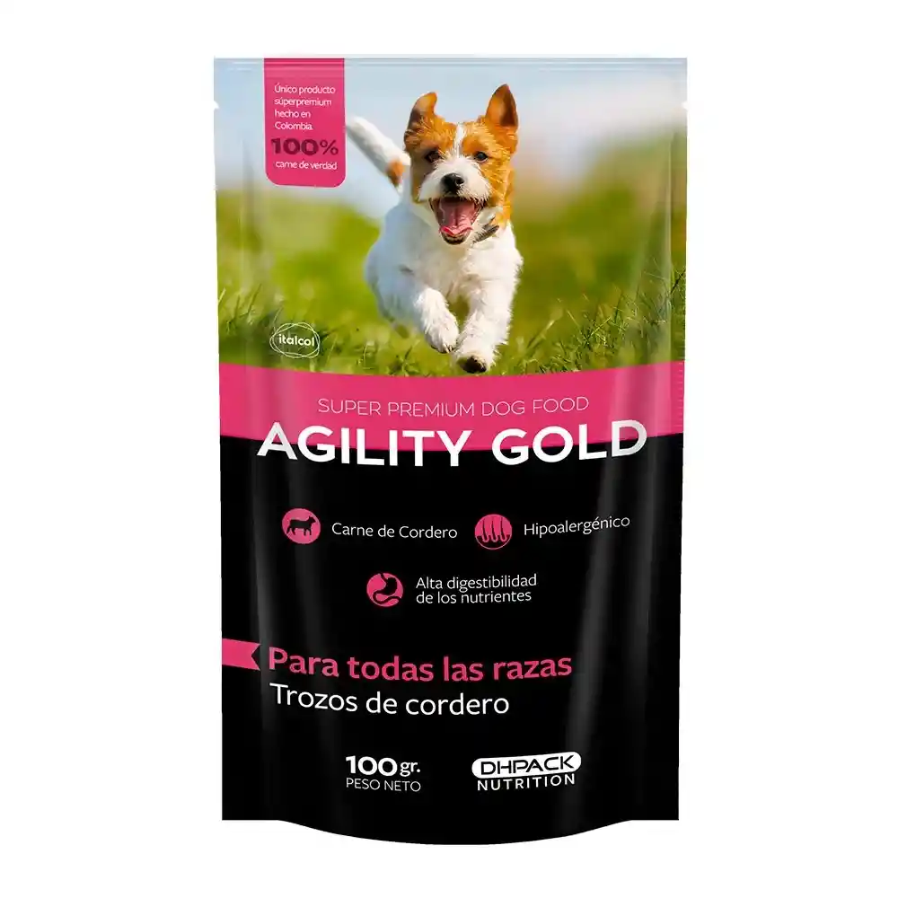 Agility Gold Trozos Todas Las Razas 100 G Sabores Surtidos