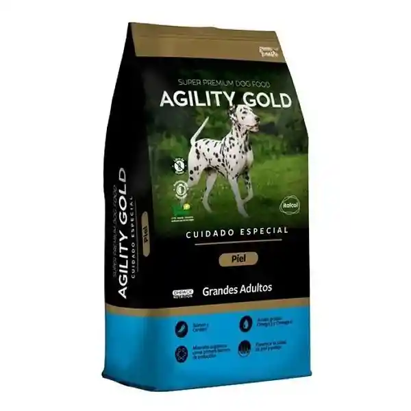 Agility Gold Piel Grandes Adultos 1.5 Kg