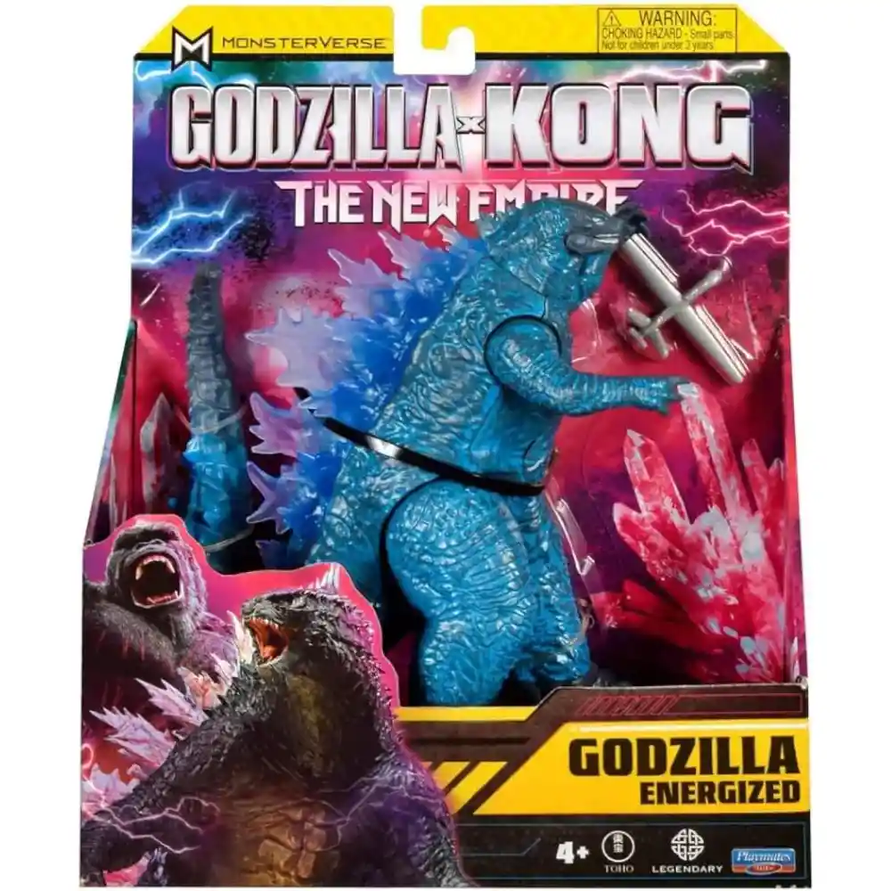 Godzilla X Kong Tne Fig. Básica 6 Godzilla Energized