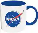 Mug Vaso Grande Nasa Licencia Oficial 18oz 500ml Taza Cerámica