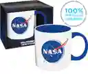 Mug Vaso Grande Nasa Licencia Oficial 18oz 500ml Taza Cerámica