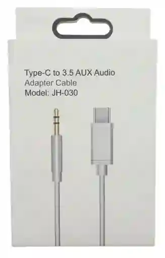 Cable Adaptador Tipo-c A Jack 3.5mm Para Audio