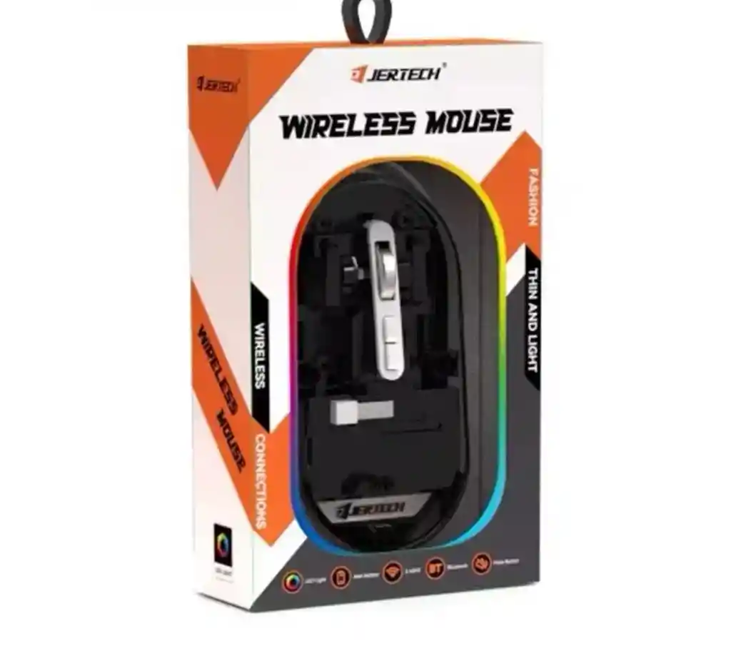 Mouse Jertech Bluetooth Rgb Wb112