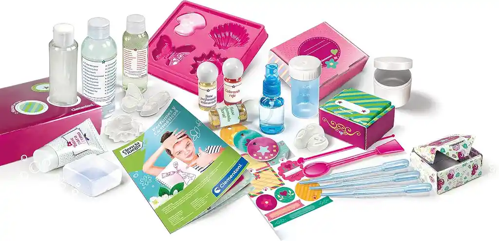 Juego Experimentos Laboratorio De Belleza Y Perfumes Niños