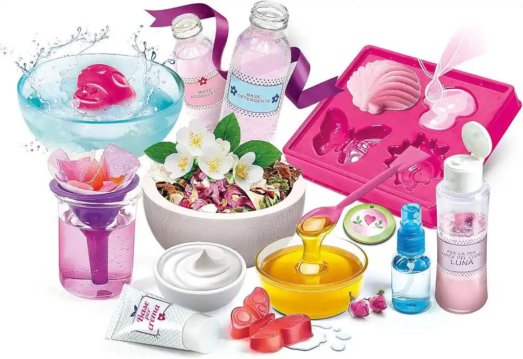 Juego Experimentos Laboratorio De Belleza Y Perfumes Niños