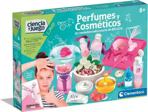 Juego Experimentos Laboratorio De Belleza Y Perfumes Niños