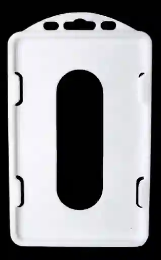 Escarapela Plástica Porta Carnet Vertical X 3 Unidades