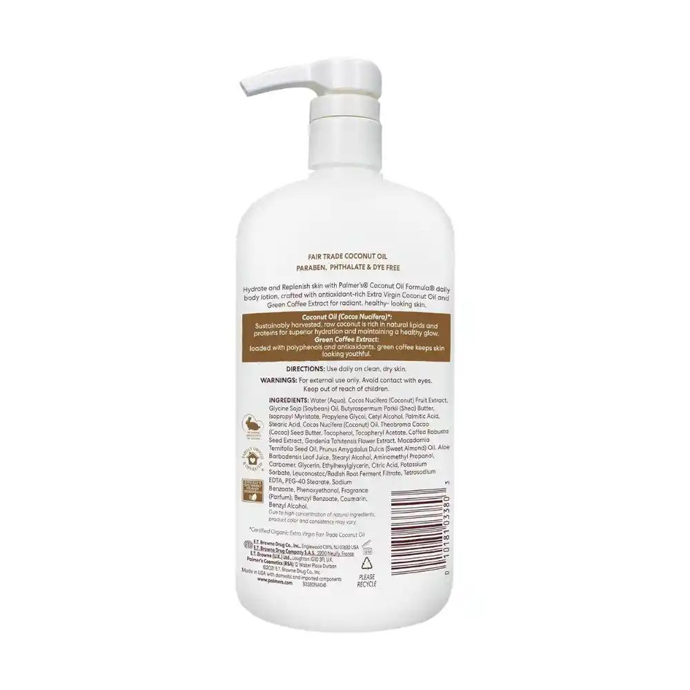 Palmers Crema Hidratante De Coco 1 Litro