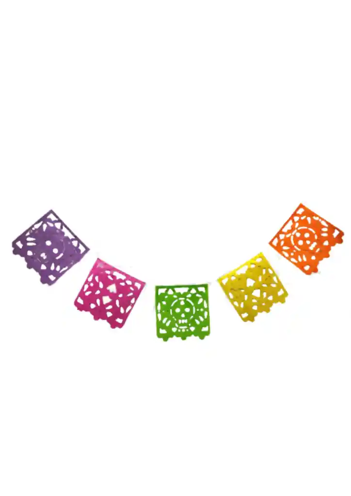 Banderin De Papel Mexicano