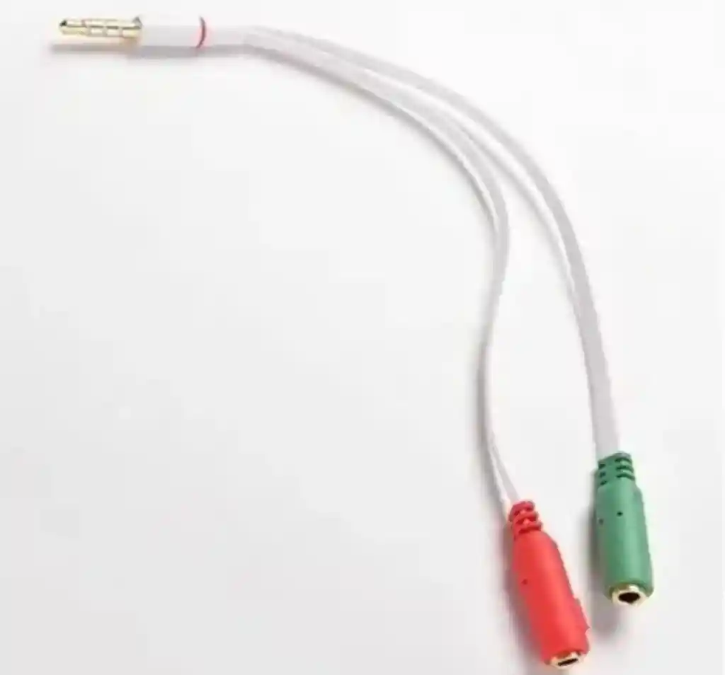 Cable Divisor De Audio 3.5mm A Doble Jack Hembra – Modelo Mst-1061g-4