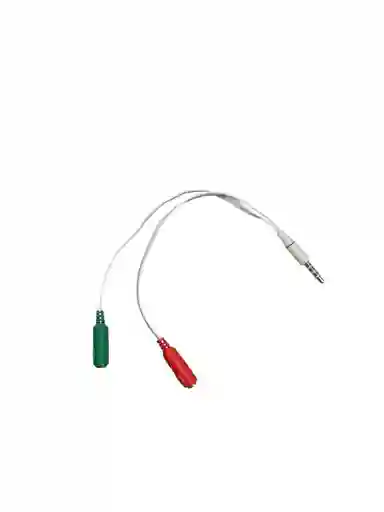 Cable Divisor De Audio 3.5mm A Doble Jack Hembra – Modelo Mst-1061g-4