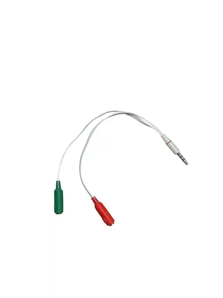 Cable Divisor De Audio 3.5mm A Doble Jack Hembra – Modelo Mst-1061g-4