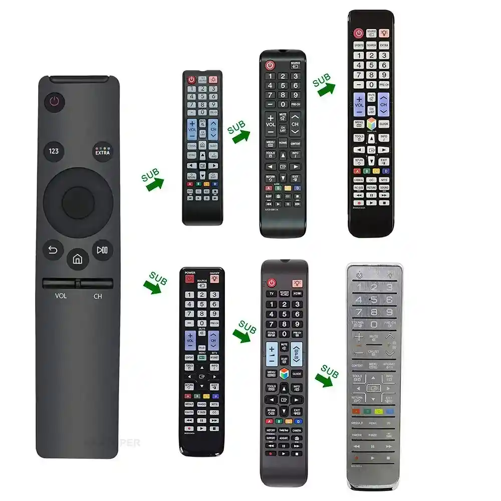 Control Curvo Para Samsung Smart Tv, One Remote Para Todos Los Samsung