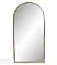 Espejo Semiovalado Minimalista 40x80 Cm Con Marco