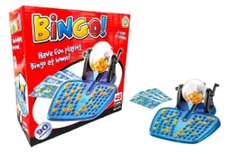 Juego De Bingo Familiar Con 48 Tarjetas Y 90 Balotas Mini