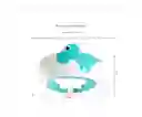 Gorro Sombrero Azul De Baño Ducha Niños Niñas Bebes Ajustable