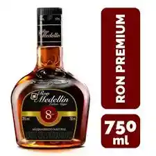 Ron Medellin 8 Años 750 Ml