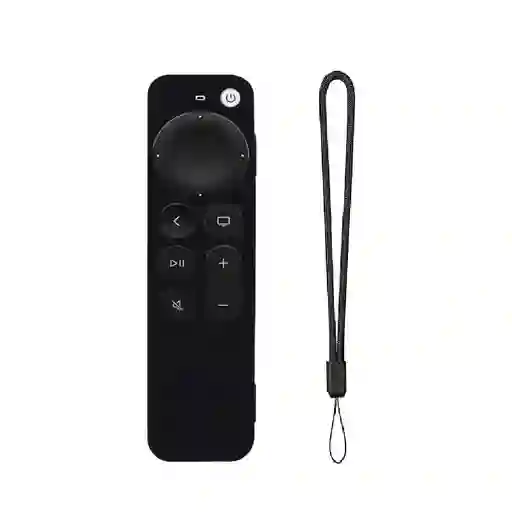 Funda Forro Protector Control Apple Tv 2da Y 3ra Generación, Negro