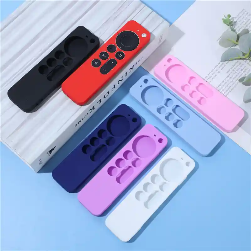 Funda Forro Protector Control Apple Tv 2da Y 3ra Generación, Negro