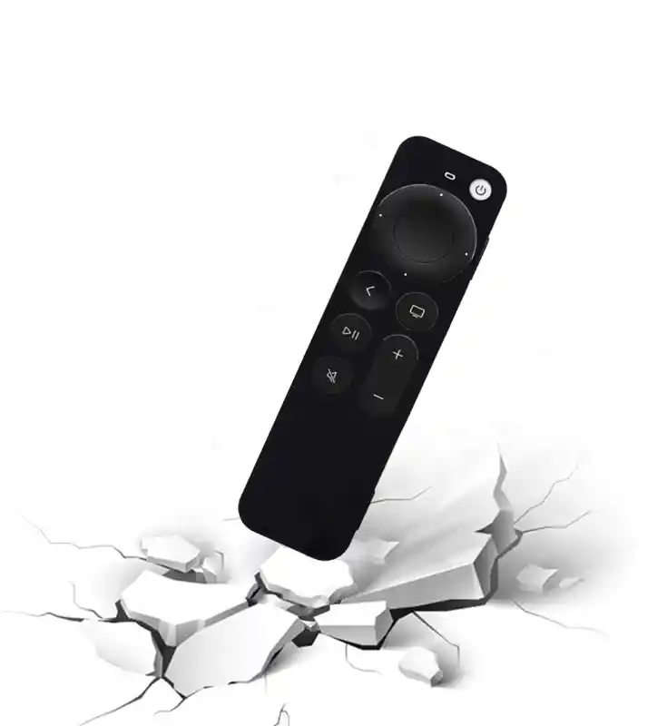 Funda Forro Protector Control Apple Tv 2da Y 3ra Generación, Negro