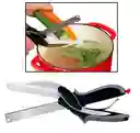 Tijeras Picadoras De Verduras Vegetales Cocina Cortador