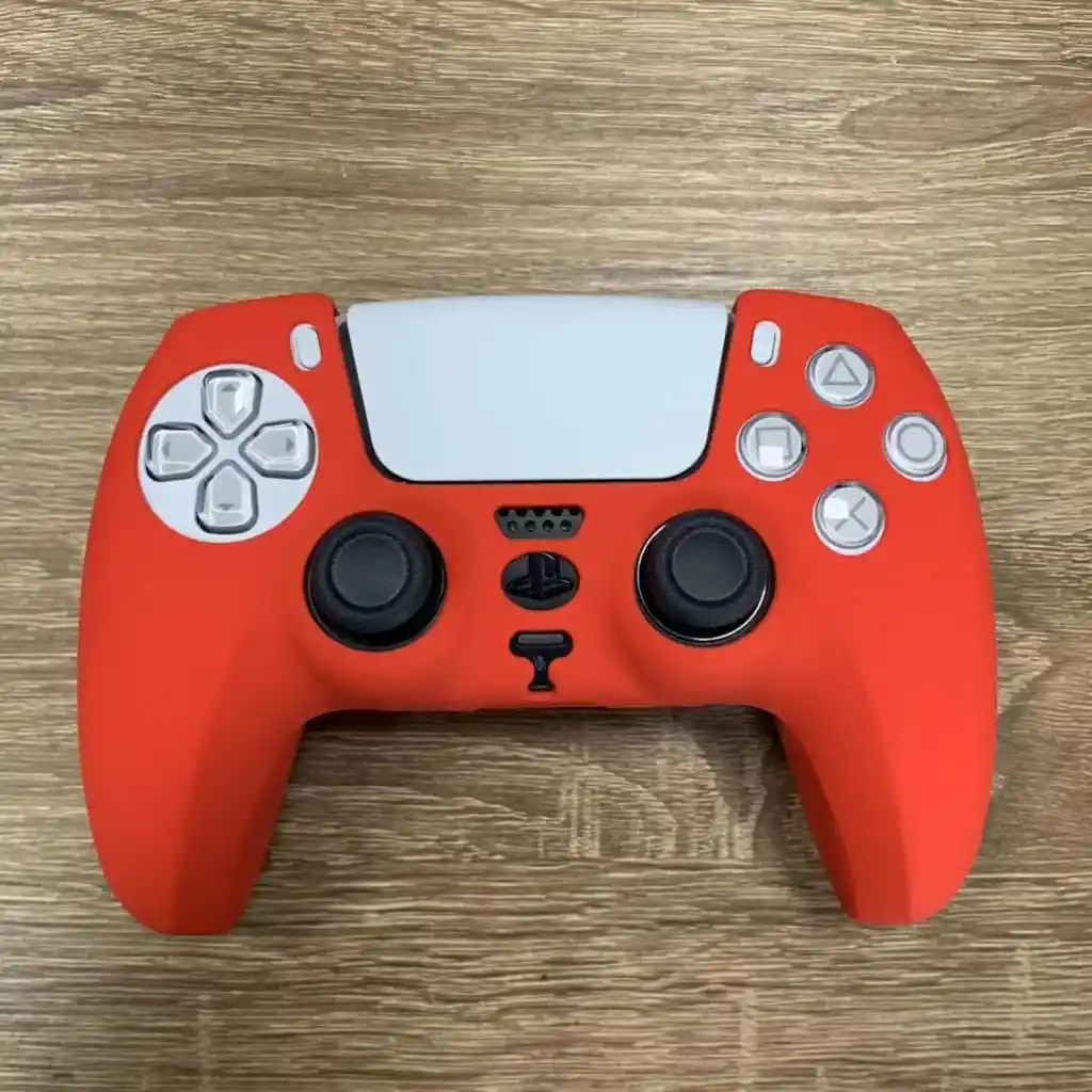 Funda Forro Protector Control Mando Ps5, Rojo