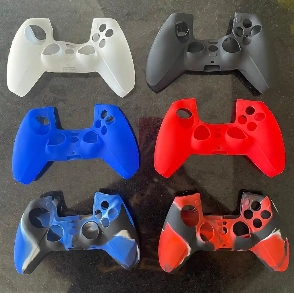 Funda Forro Protector Control Mando Ps5, Azul