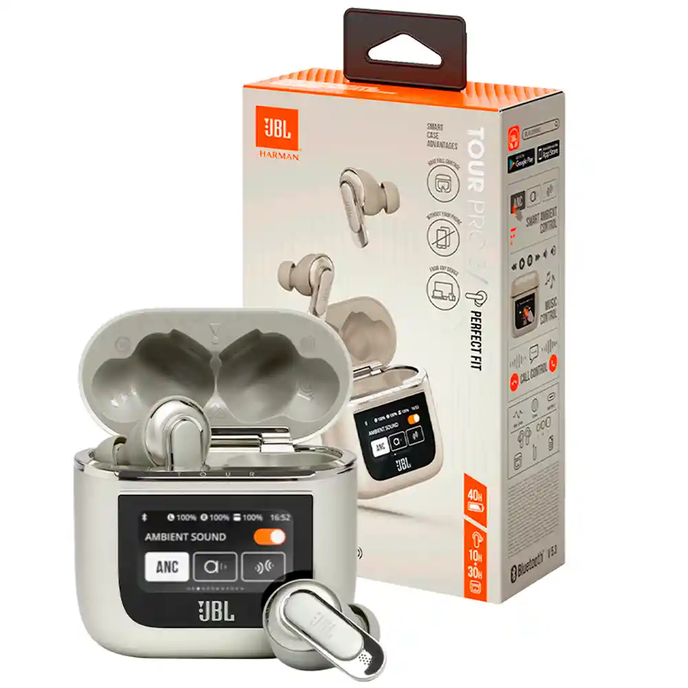 Audífonos Jbl Tour Pro 2 Champaña (noise Cancelling)