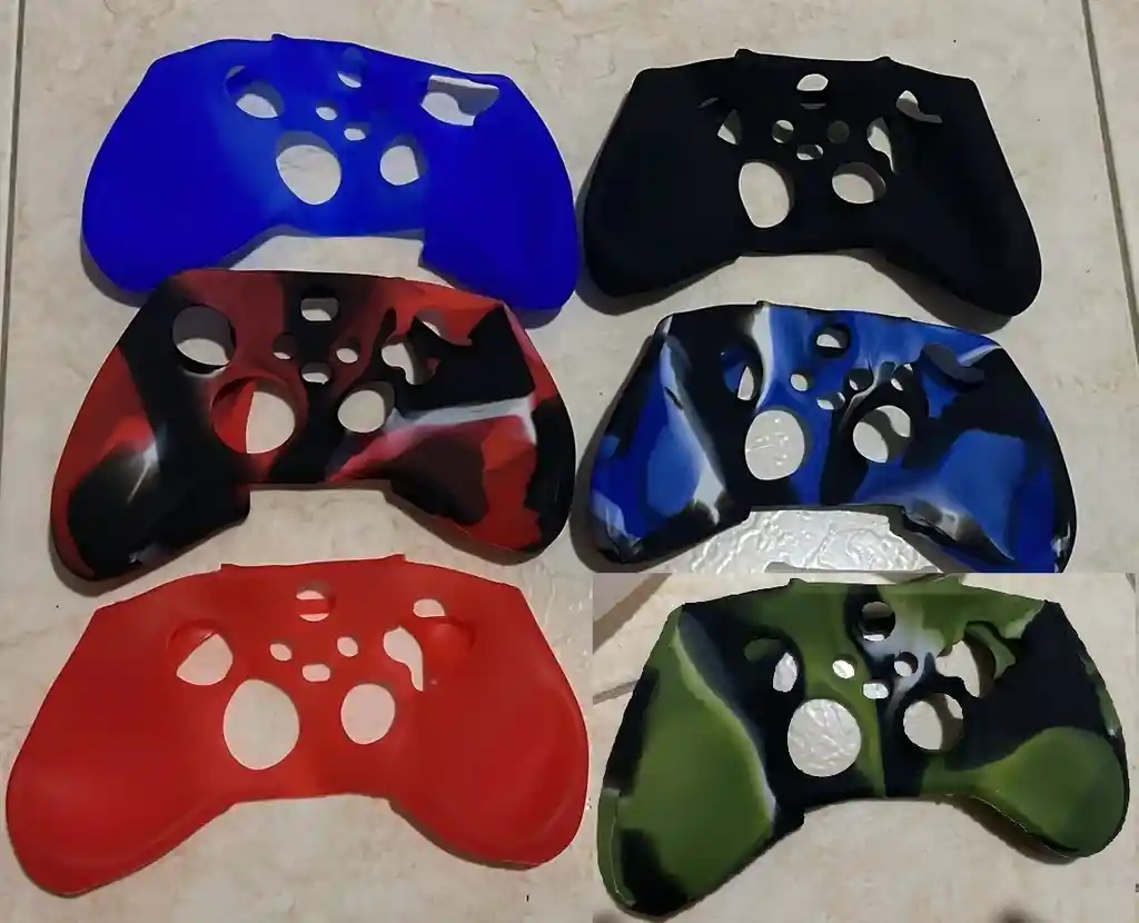 Funda Forro Protector Control Mando Xbox One Series X/s, Rojo