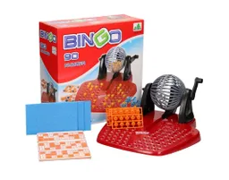 Juego De Bingo Familiar Con 48 Tarjetas Y 90 Balotas Mediano