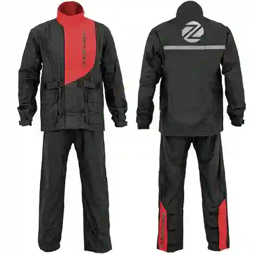 Impermeable Tipo Sudadera Moto Ciclismo Chaqueta + Pantalon Disponible Talla Xl, Xxl Y Xxxl