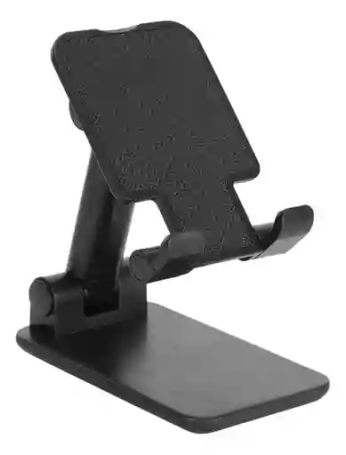 Soporte Plegable De Escritorio Para Teléfono Y Tablet - Negro