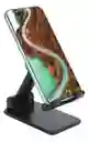 Soporte Plegable De Escritorio Para Teléfono Y Tablet - Negro