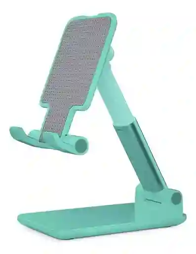Soporte Plegable De Escritorio Para Teléfono Y Tablet - Verde