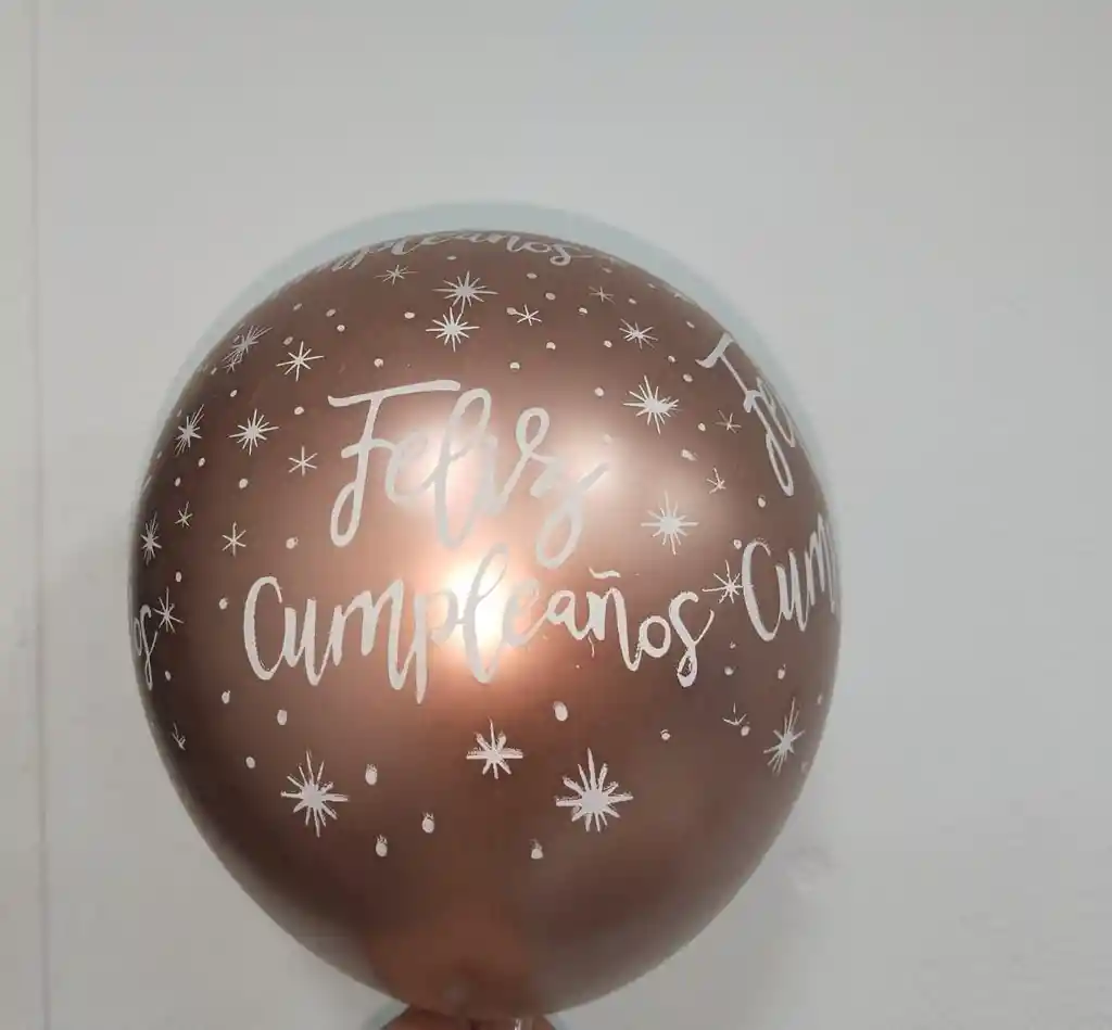 Bombas Brillantes Oro Rosa R12 X 10