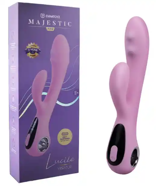 Vibrador Lucile Majestic Pro Con Carga Usb-c