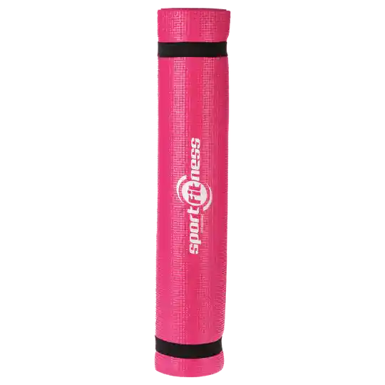 Colchoneta Para Yoga (pvc) Rosada Sportfitness