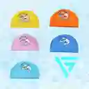 Gorro Natación Niños Piscina Color Amarillo